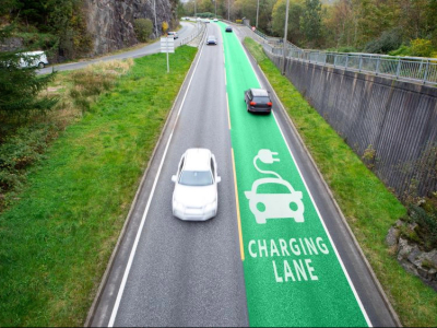 Svédország megoldása az utazás közbeni töltésre olyan út, mely menet közben tölti az elektromos autót